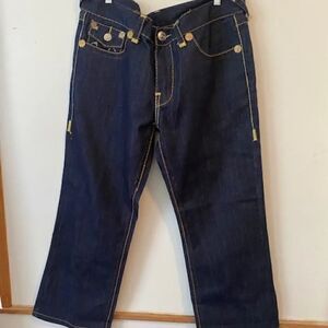 True Religion World Tour Billy Super T bootcut jeans, size 38